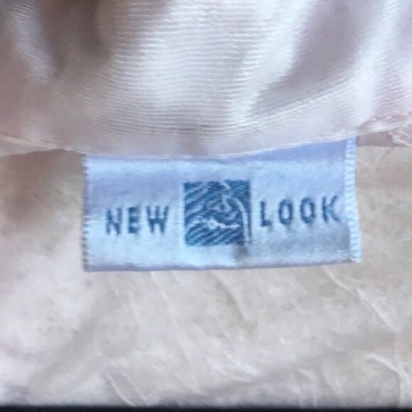 Vintage New Look sheer pink shirt fairy fairycore feminine Y2K S - Picture 3 of 3